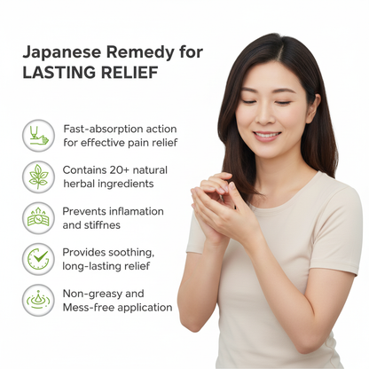 Instant Pain Relief Japanese Soothing Massage Gel