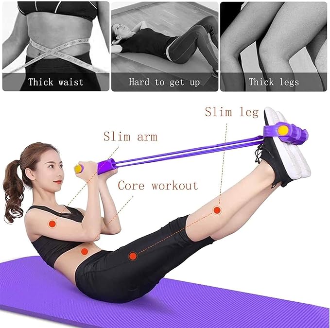Pedal Puller Resistance Band – Full-Body Workout & Strength Training Equipment
